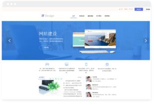 it公司行業網站建設模版 長沙網站設計制作